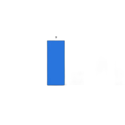 pixel art, blue, bar, chart transparent PNG cut-out