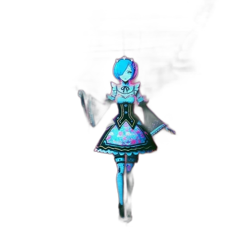 robot, staff, dress, weapon transparent PNG cut-out