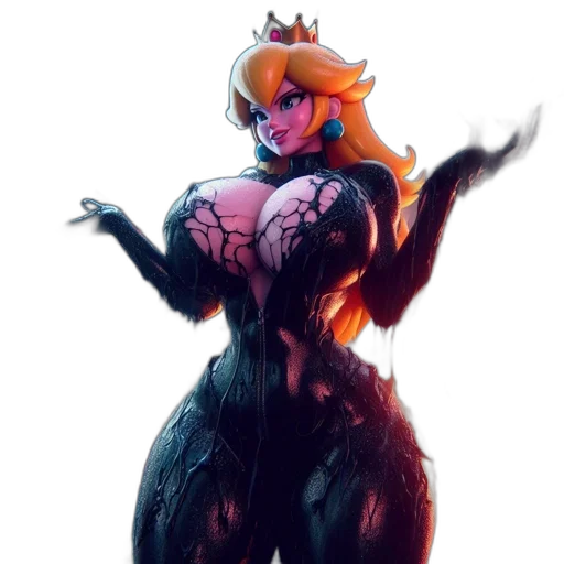 dress, crown, robot, concept art transparent PNG cut-out