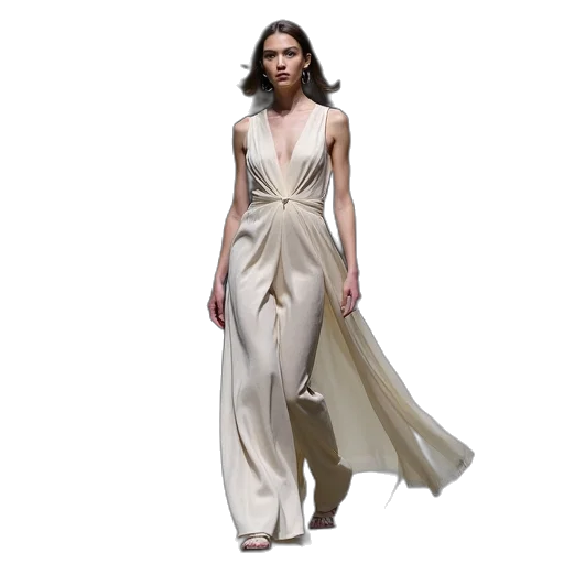 dress, earth tones, monochrome, golden transparent PNG cut-out