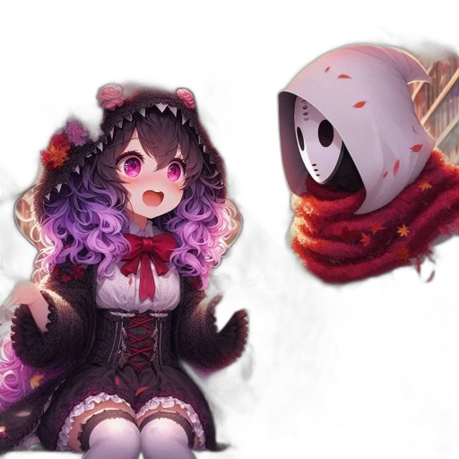 creature, mask, weapon, robot transparent PNG cut-out