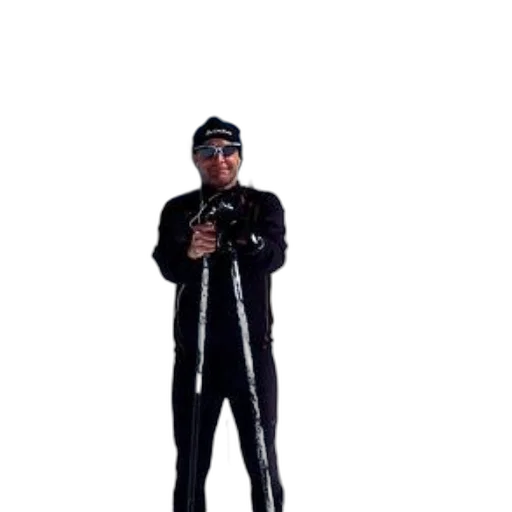 jacket, staff, animal, weapon transparent PNG cut-out