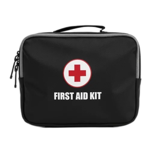 black, first, aid, kit transparent PNG cut-out