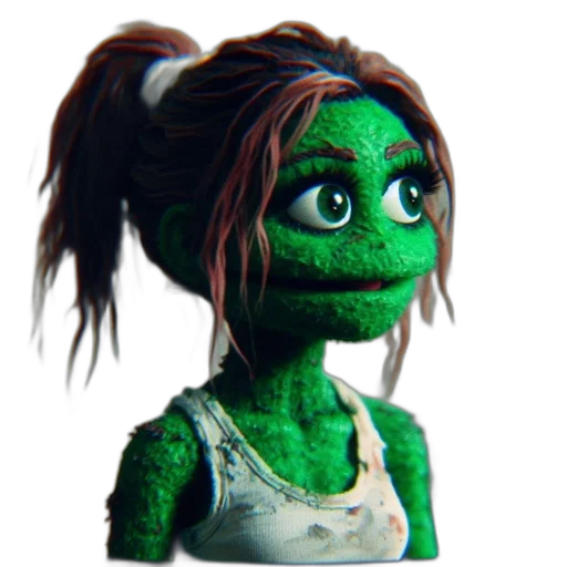face, creature, mask, staff transparent PNG cut-out