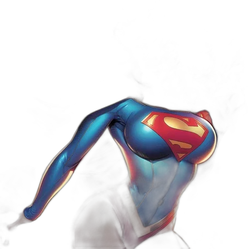 face, comic book art, concept art, watercolor transparent PNG cut-out