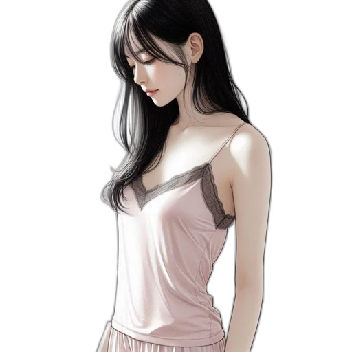 dress, jewelry, watercolor, concept art transparent PNG cut-out