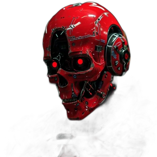 robot, mask, face, creature transparent PNG cut-out