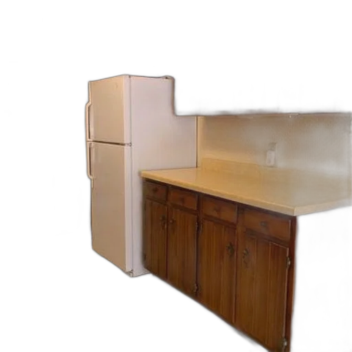 furniture, staff, 3d render, kitchen transparent PNG cut-out