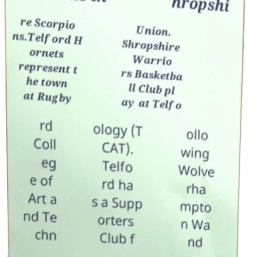 poster, featuring, telford, hornets transparent PNG cut-out