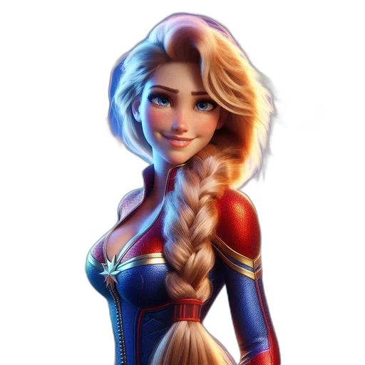 dress, face, hair, concept art transparent PNG cut-out