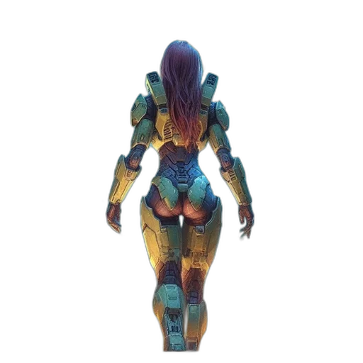 robot, dress, creature, jewelry transparent PNG cut-out