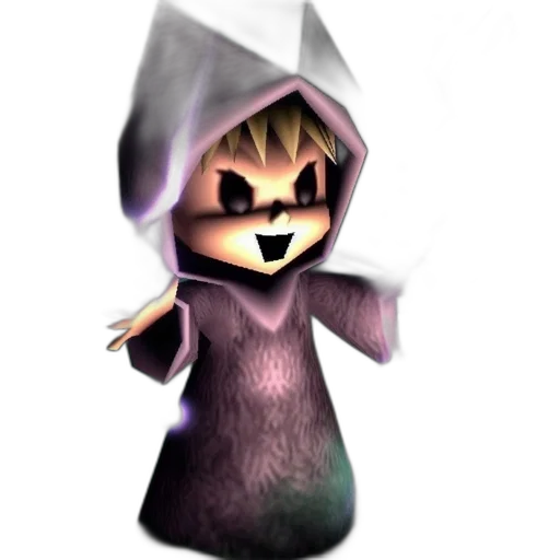 mask, staff, creature, 3d render transparent PNG cut-out