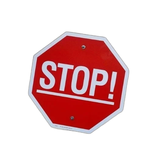 staff, stop, sign, exclamation transparent PNG cut-out