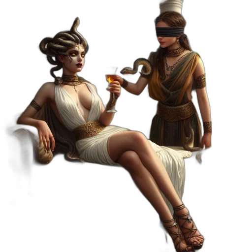 staff, jewelry, dress, mask transparent PNG cut-out