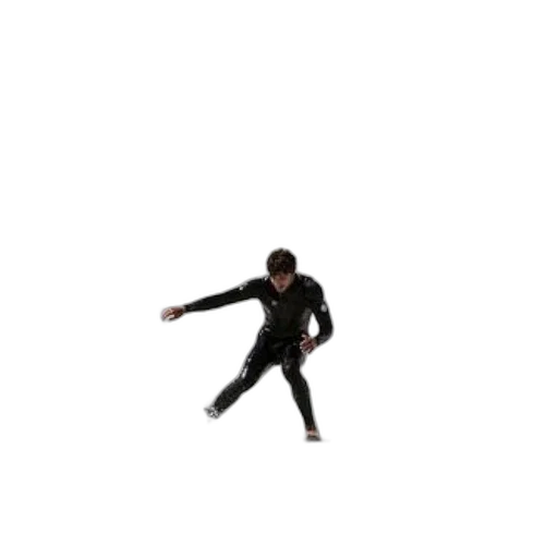 jacket, staff, creature, shoes transparent PNG cut-out