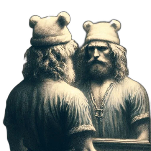 hat, crown, mask, concept art transparent PNG cut-out