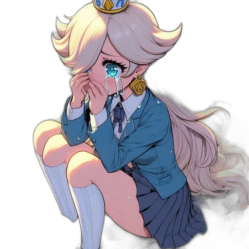 mask, crown, staff, creature transparent PNG cut-out