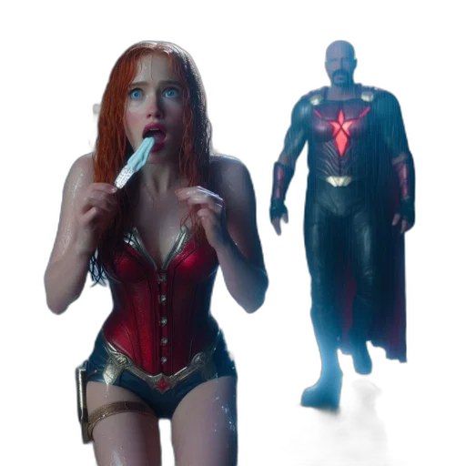 concept art, comic book art, 3d render, underwater transparent PNG cut-out