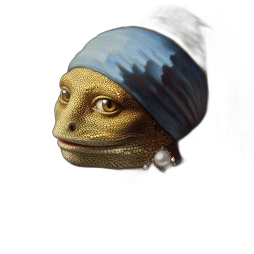 hat, mask, creature, dragon transparent PNG cut-out