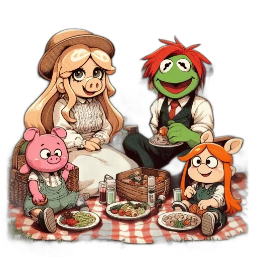 food, pixel art, concept art, cartoon transparent PNG cut-out