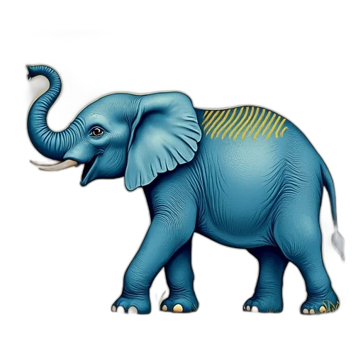 animal, creature, concept art, 3d render transparent PNG cut-out