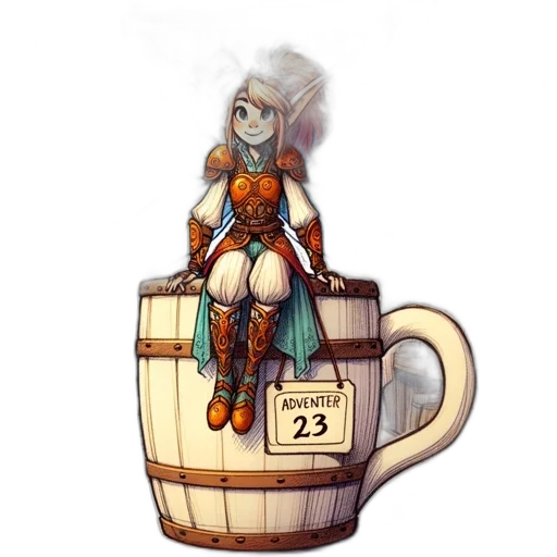 concept art, fantasy art, pixel art, watercolor transparent PNG cut-out