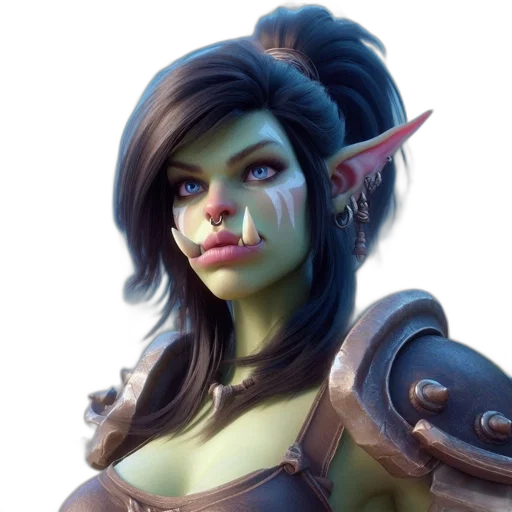 face, staff, fantasy art, concept art transparent PNG cut-out