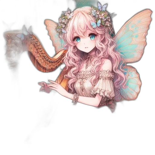 dragon, staff, creature, dress transparent PNG cut-out
