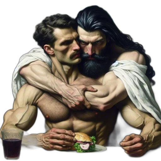 food, fantasy art, concept art, pixel art transparent PNG cut-out
