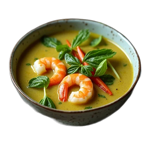 food, photorealistic, bowl, thai transparent PNG cut-out