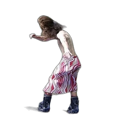 dress, shoes, hair, creature transparent PNG cut-out