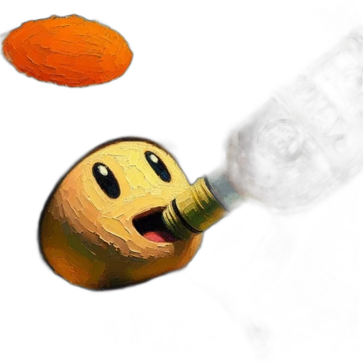 food, staff, weapon, robot transparent PNG cut-out