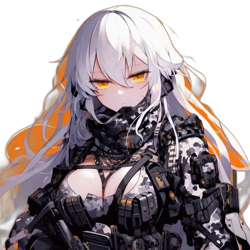 robot, dress, weapon, dragon transparent PNG cut-out