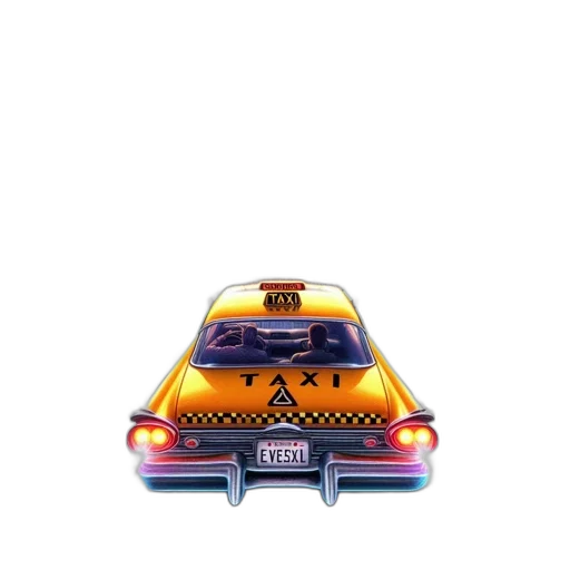 car, robot, mask, pixel art transparent PNG cut-out