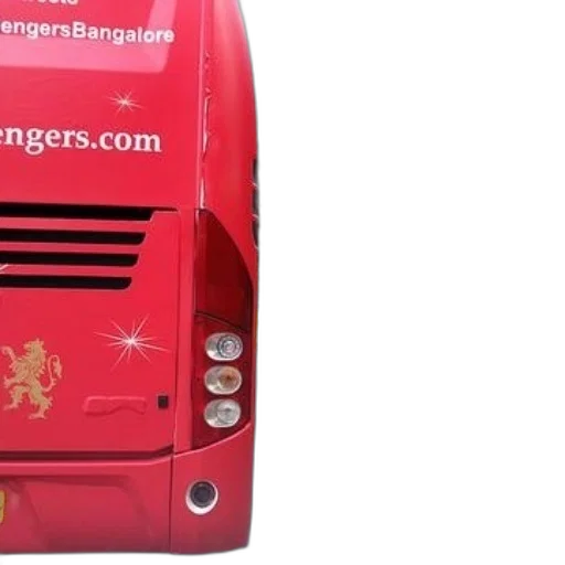 red, bus, website, stellers transparent PNG cut-out