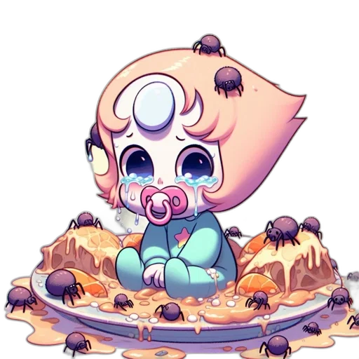 food, creature, pixel art, concept art transparent PNG cut-out