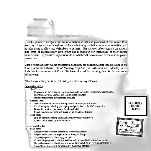 staff, document, titled, depuy transparent PNG cut-out