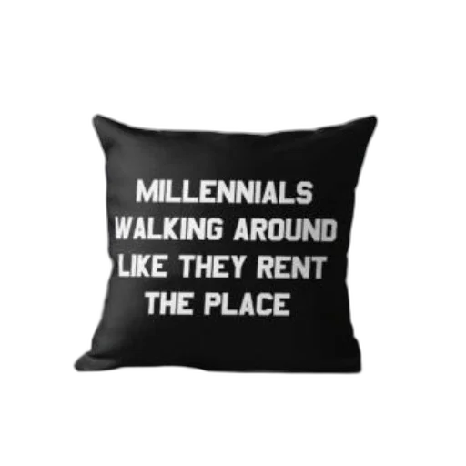 furniture, black, throw, pillow transparent PNG cut-out