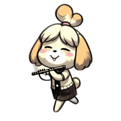 staff, weapon, animal, cartoon transparent PNG cut-out