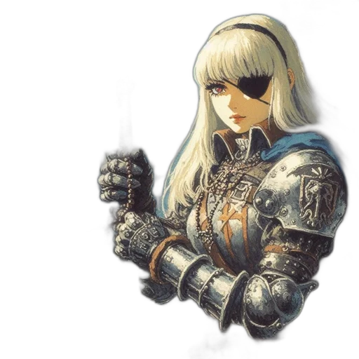 sword, weapon, face, robot transparent PNG cut-out