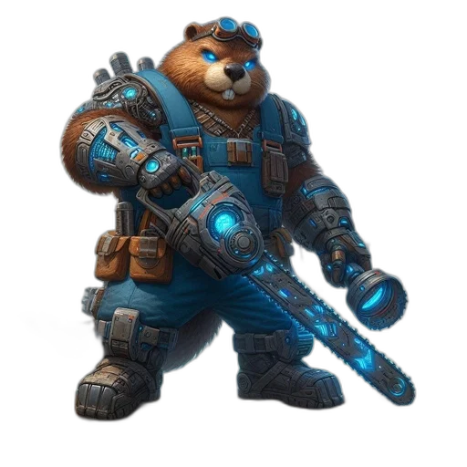 staff, animal, weapon, robot transparent PNG cut-out