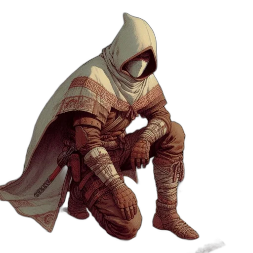 mask, robot, jacket, creature transparent PNG cut-out