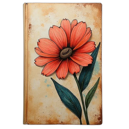 flower, watercolor, photorealistic, oil painting transparent PNG cut-out