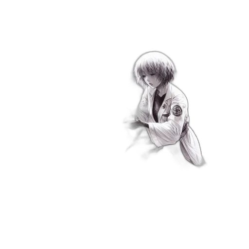 flower, creature, robot, hair transparent PNG cut-out