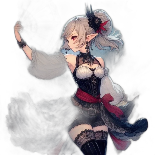 dress, staff, weapon, sword transparent PNG cut-out