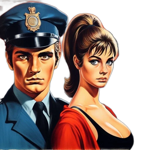 comic book art, concept art, photorealistic, cartoon transparent PNG cut-out