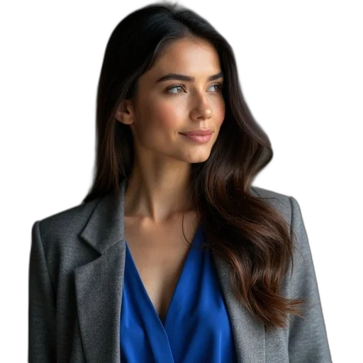 jacket, staff, dress, face transparent PNG cut-out