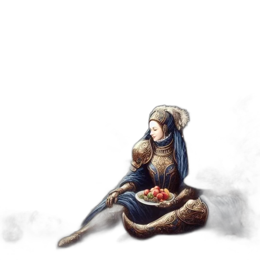 food, sword, crown, dress transparent PNG cut-out