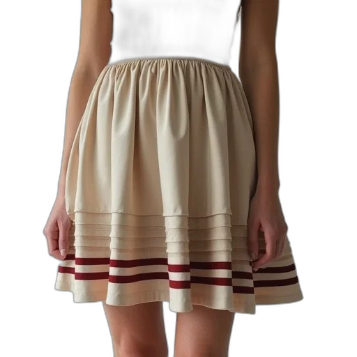 dress, 3d render, earth tones, monochrome transparent PNG cut-out