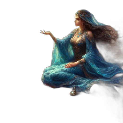 dress, dragon, fantasy art, concept art transparent PNG cut-out
